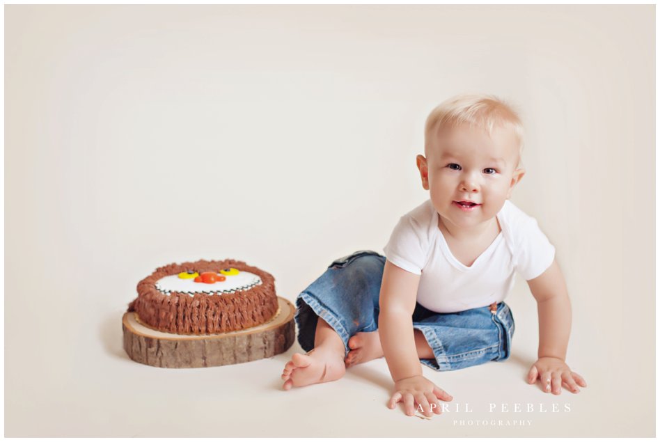 happy baby first birthday photographer ponte vedra beach