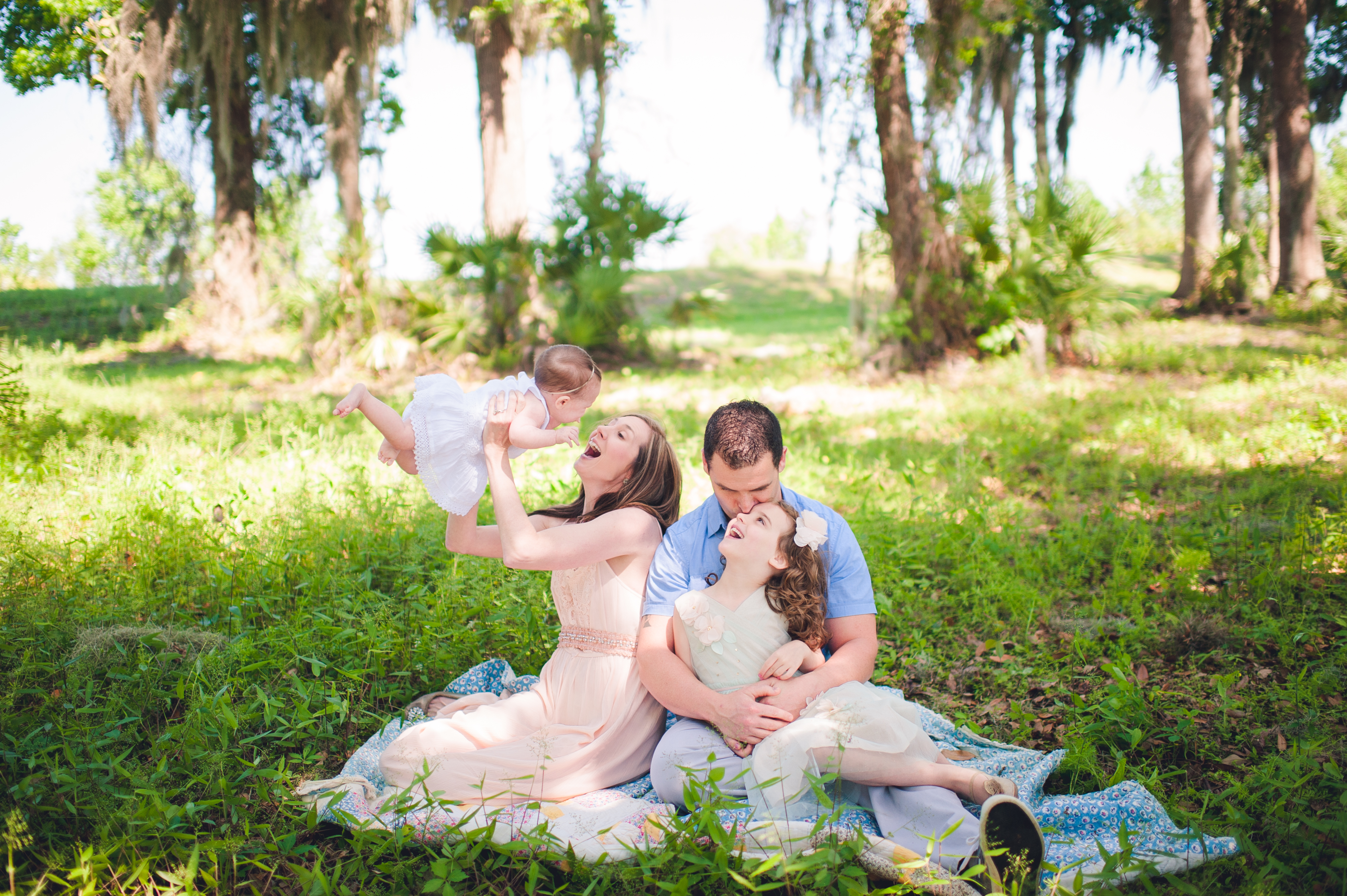 st johns durbin creek family pictures in the woods