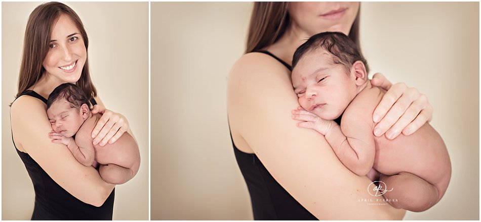 parent and newborn photo