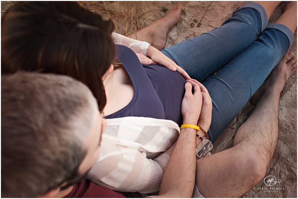 jacksonville beach maternity photos