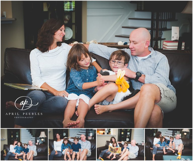 modern family lifestyle photography